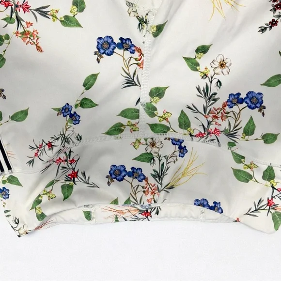 Athleta floral leggings medium pockets NWOT - Picture 5 of 7